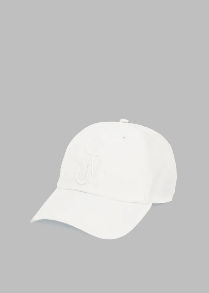 Accessories Men The Frankie Shop JW Anderson Baseball Cap With Anchor Logo 8211 White
