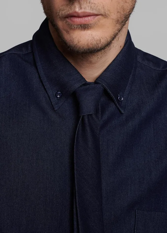 Accessories Men The Frankie Shop Kaden Tie 8211 Indigo