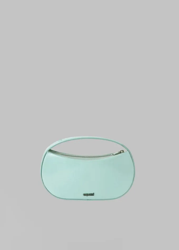 Accessories Women The Frankie Shop Coperni Small Sound Swipe Bag 8211 Green Mint