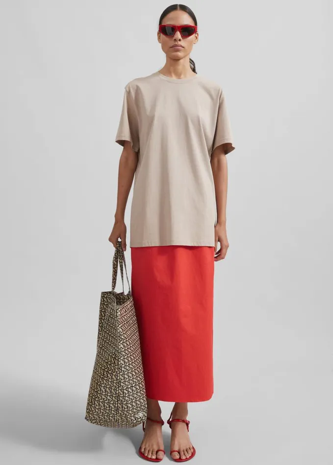 Accessories Women The Frankie Shop The Frankie Shop Oversized Tote 8211 BlackBeige