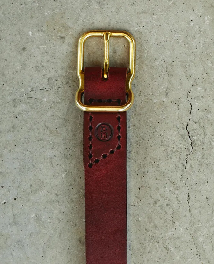 AG Jeans Belts Men Noah Belt CHESTNUTBRASS AG Jeans Belts Men Noah Belt CHESTNUTBRASS