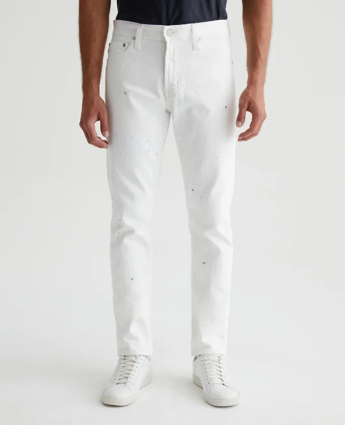 AG Jeans Denim Men Tellis TRUE WHITE PAINTED AG Jeans Denim Men Tellis TRUE WHITE PAINTED