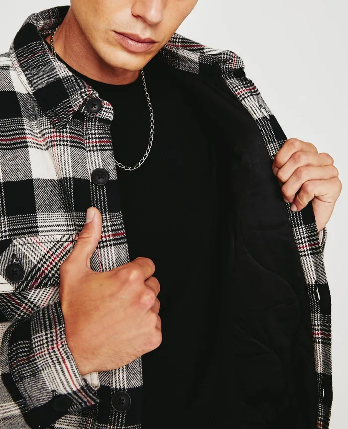 AG Jeans Jackets Men Nolan Jacket FIELD PLAID BLACK MULTI AG Jeans Jackets Men Nolan Jacket FIELD PLAID BLACK MULTI