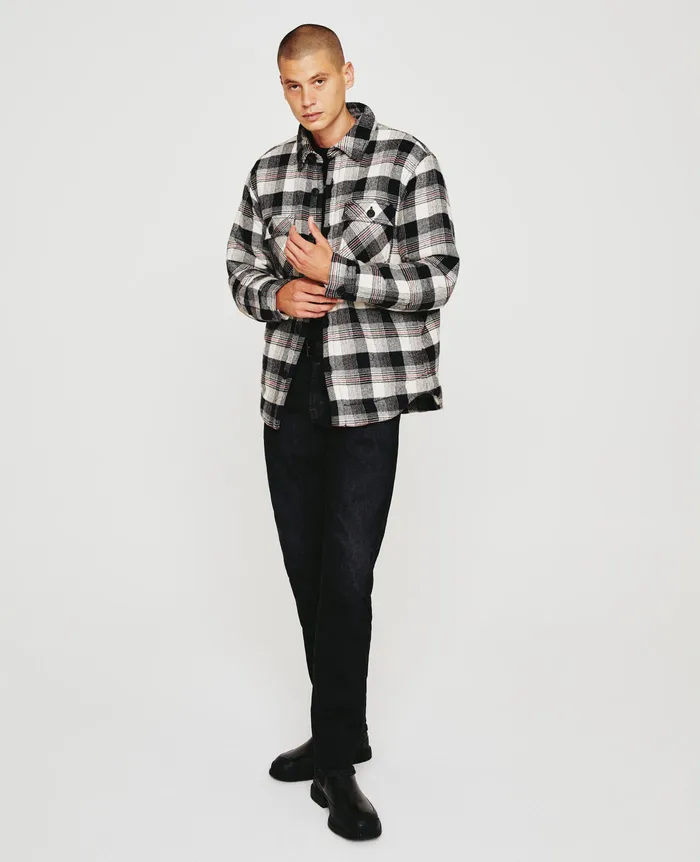 AG Jeans Jackets Men Nolan Jacket FIELD PLAID BLACK MULTI AG Jeans Jackets Men Nolan Jacket FIELD PLAID BLACK MULTI