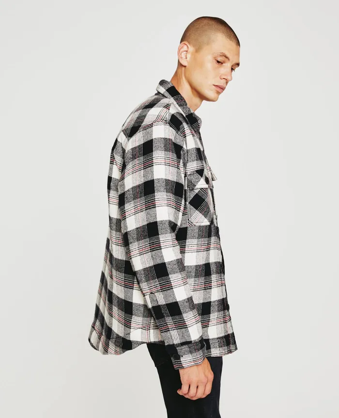 AG Jeans Jackets Men Nolan Jacket FIELD PLAID BLACK MULTI AG Jeans Jackets Men Nolan Jacket FIELD PLAID BLACK MULTI