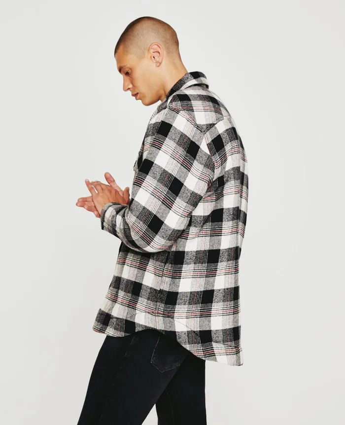 AG Jeans Jackets Men Nolan Jacket FIELD PLAID BLACK MULTI AG Jeans Jackets Men Nolan Jacket FIELD PLAID BLACK MULTI