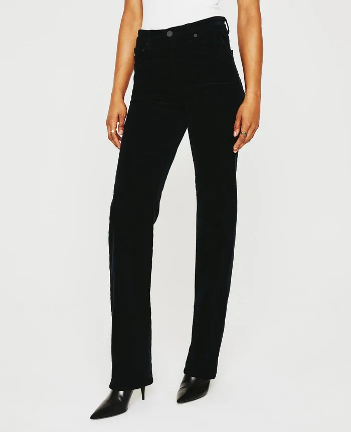 AG Jeans Pants Women Alexxis Extended SUPER BLACK AG Jeans Pants Women Alexxis Extended SUPER BLACK