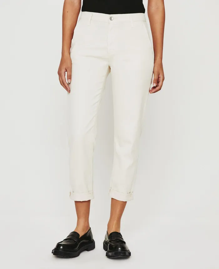AG Jeans Pants Women Caden WHITE CREAM AG Jeans Pants Women Caden WHITE CREAM