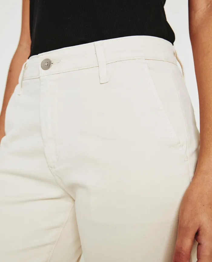 AG Jeans Pants Women Caden WHITE CREAM AG Jeans Pants Women Caden WHITE CREAM