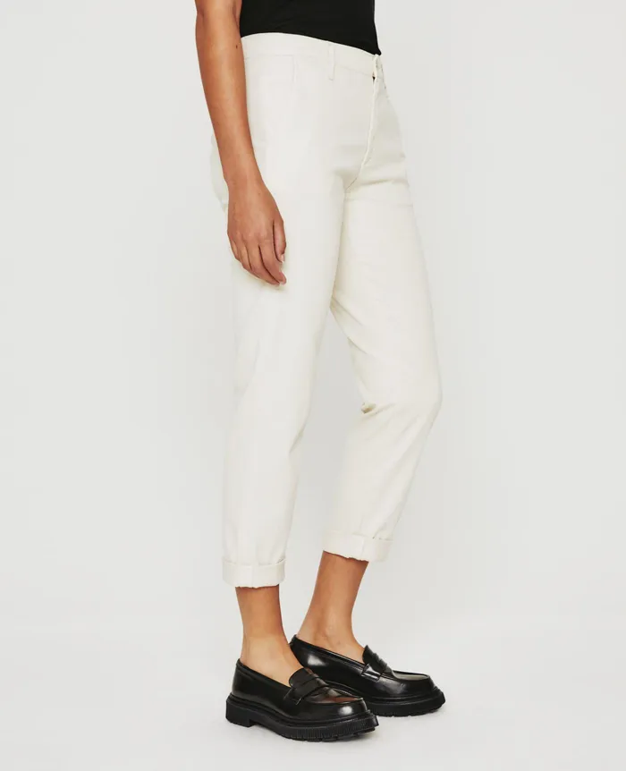 AG Jeans Pants Women Caden WHITE CREAM AG Jeans Pants Women Caden WHITE CREAM