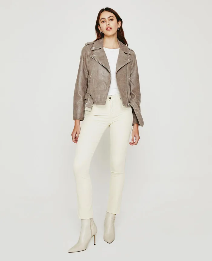 AG Jeans Pants Women Mari WHITE CREAM