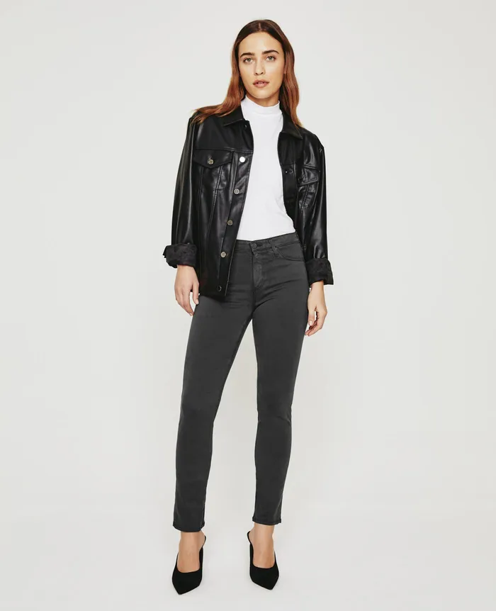 AG Jeans Pants Women Prima SMOOTH SLATE