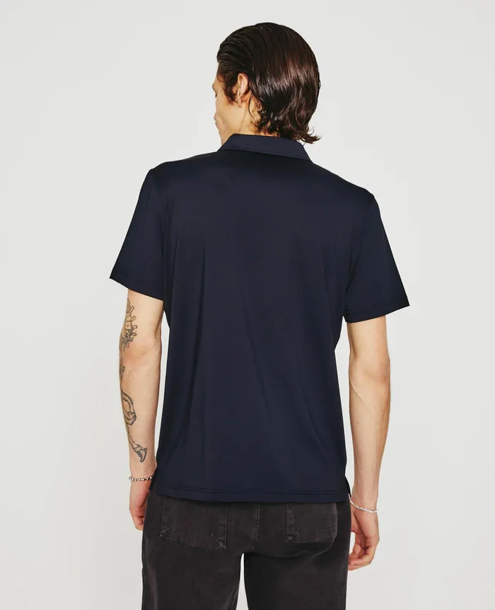 AG Jeans Polos Men Bryce Polo TRUE BLACK
