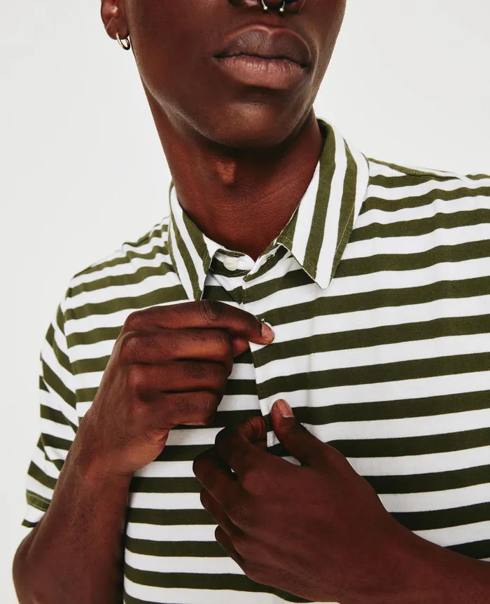 AG Jeans Polos Men Bryce Polo TRUE WHITENEW SPRUCE AG Jeans Polos Men Bryce Polo TRUE WHITENEW SPRUCE