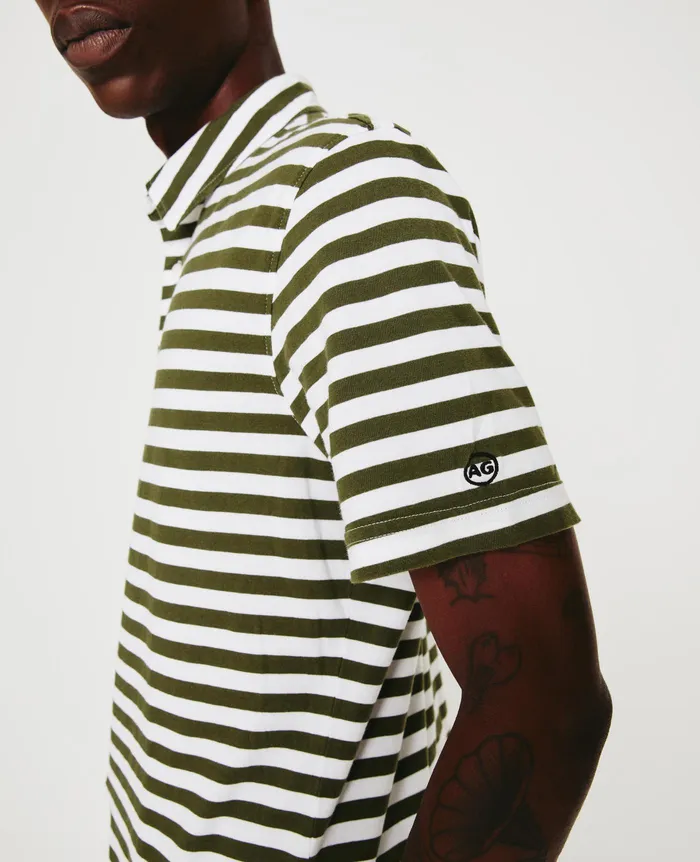 AG Jeans Polos Men Bryce Polo TRUE WHITENEW SPRUCE AG Jeans Polos Men Bryce Polo TRUE WHITENEW SPRUCE