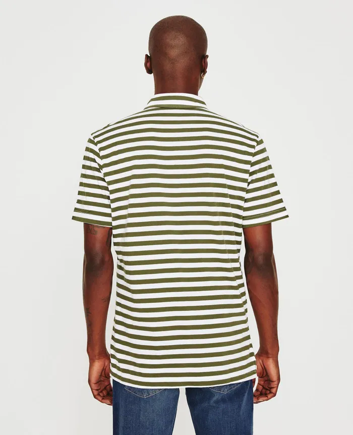 AG Jeans Polos Men Bryce Polo TRUE WHITENEW SPRUCE AG Jeans Polos Men Bryce Polo TRUE WHITENEW SPRUCE