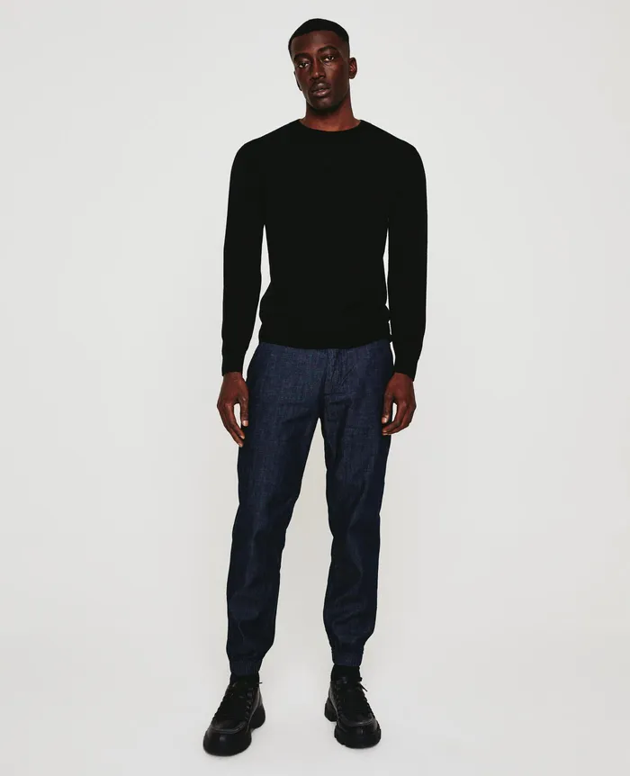 AG Jeans Sweatshirts Men Beck Crew TRUE BLACK AG Jeans Sweatshirts Men Beck Crew TRUE BLACK