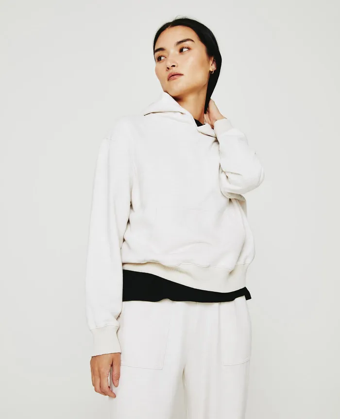 AG Jeans Sweatshirts Women Nova Hoodie IVORY DUST
