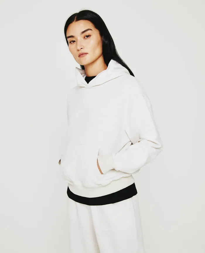 AG Jeans Sweatshirts Women Nova Hoodie IVORY DUST AG Jeans Sweatshirts Women Nova Hoodie IVORY DUST