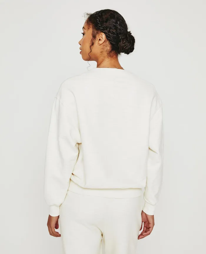 AG Jeans Sweatshirts Women Nova Vee IVORY DUST