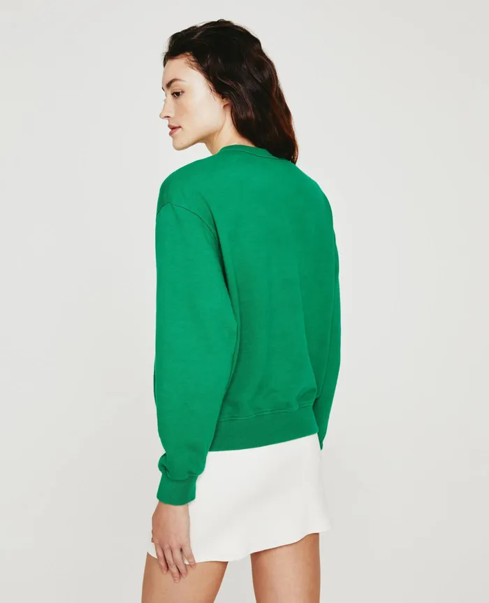 AG Jeans Sweatshirts Women Weddington Crew Sweatshirt SAVE WEDDINGTON TURF GREEN AG Jeans Sweatshirts Women Weddington Crew Sweatshirt SAVE WEDDINGTON TURF GREEN