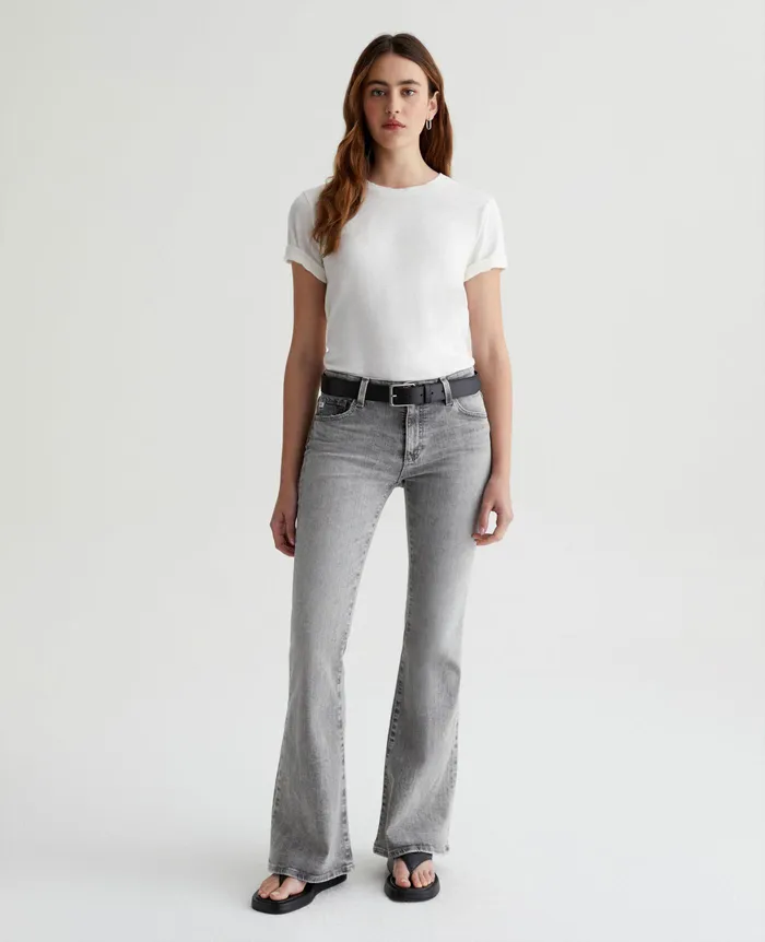 AG Jeans Tees and Tanks Women Jagger Crew 5 YEARS TRUE WHITE AG Jeans Tees and Tanks Women Jagger Crew 5 YEARS TRUE WHITE