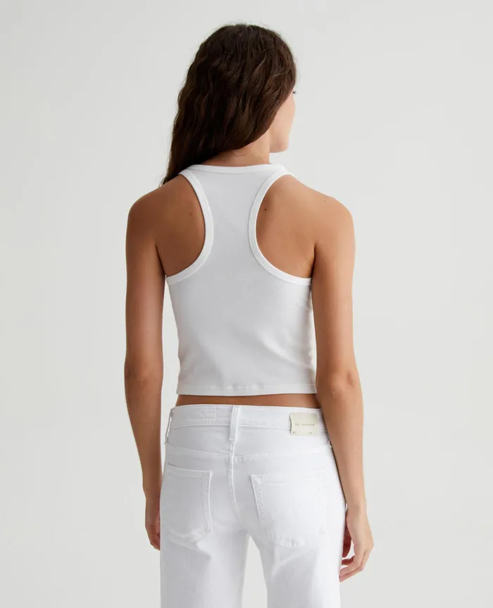 AG Jeans Tees and Tanks Women Olive Tank EXWHITE AG Jeans Tees and Tanks Women Olive Tank EXWHITE