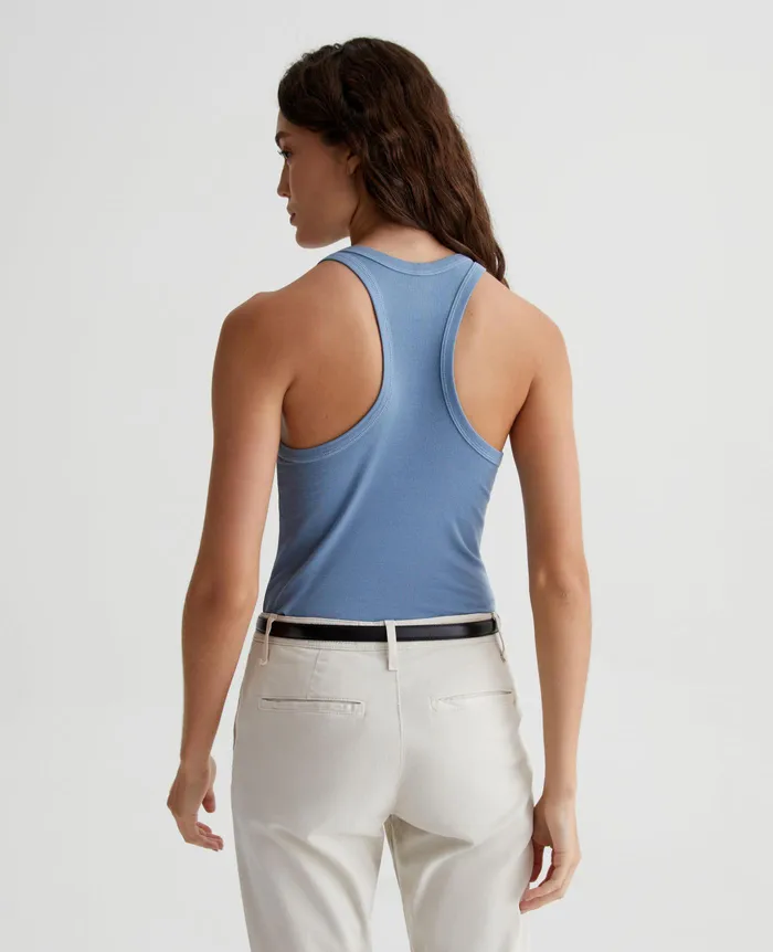 AG Jeans Tees and Tanks Women Orso Tank CLEAR SKIES AG Jeans Tees and Tanks Women Orso Tank CLEAR SKIES
