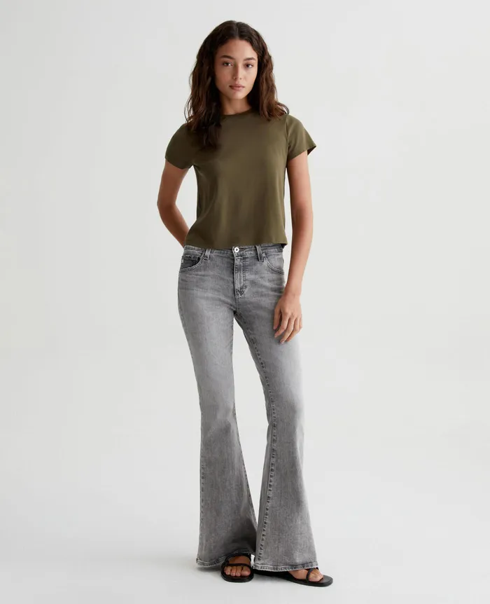AG Jeans Tees and Tanks Women Sadie Crew SHADY MOSS