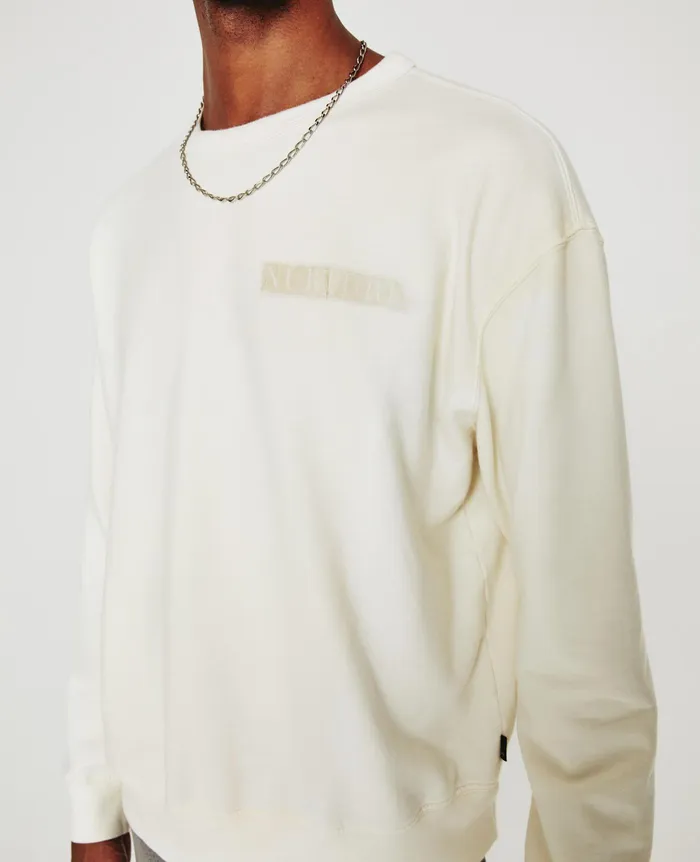 AG Jeans Tees Men Arc Crew NURTURE IVORY DUST AG Jeans Tees Men Arc Crew NURTURE IVORY DUST