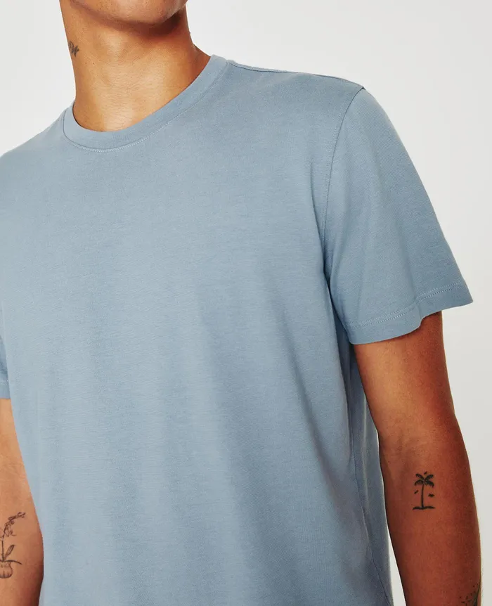 AG Jeans Tees Men Bryce Crew COLDWATER SLATE