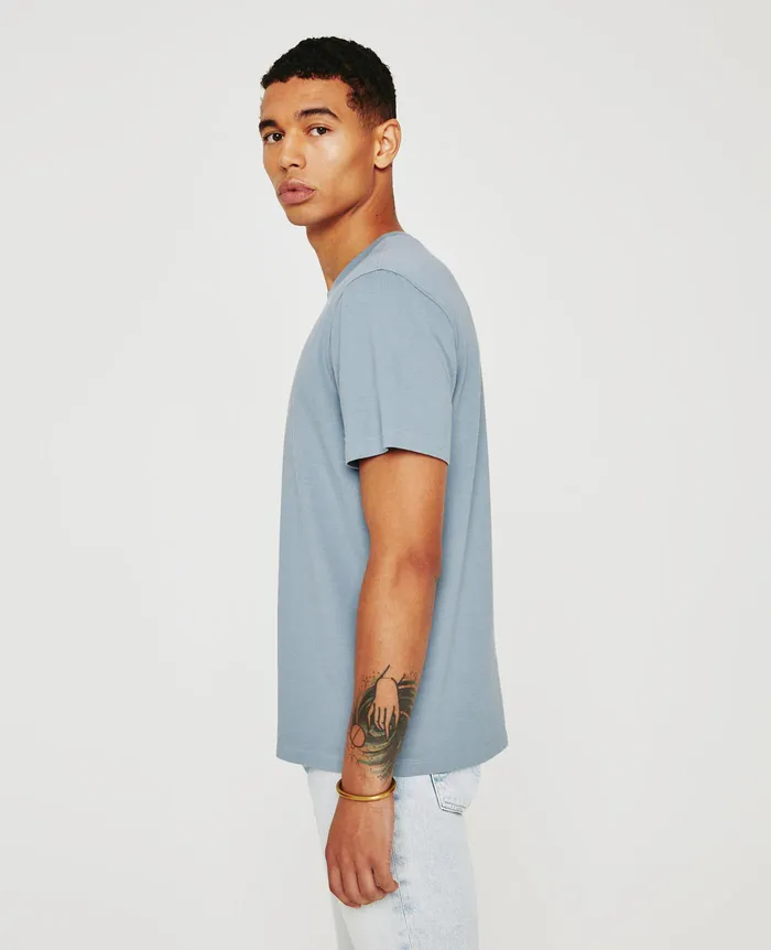 AG Jeans Tees Men Bryce Crew COLDWATER SLATE