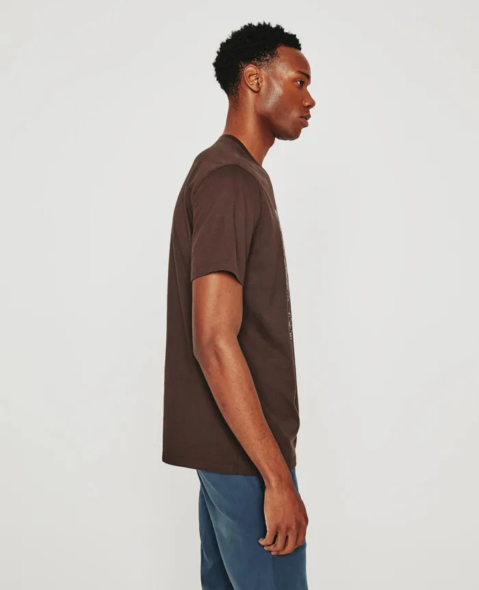 AG Jeans Tees Men Bryce Crew JOURNEY ANTIQUE BROWN AG Jeans Tees Men Bryce Crew JOURNEY ANTIQUE BROWN