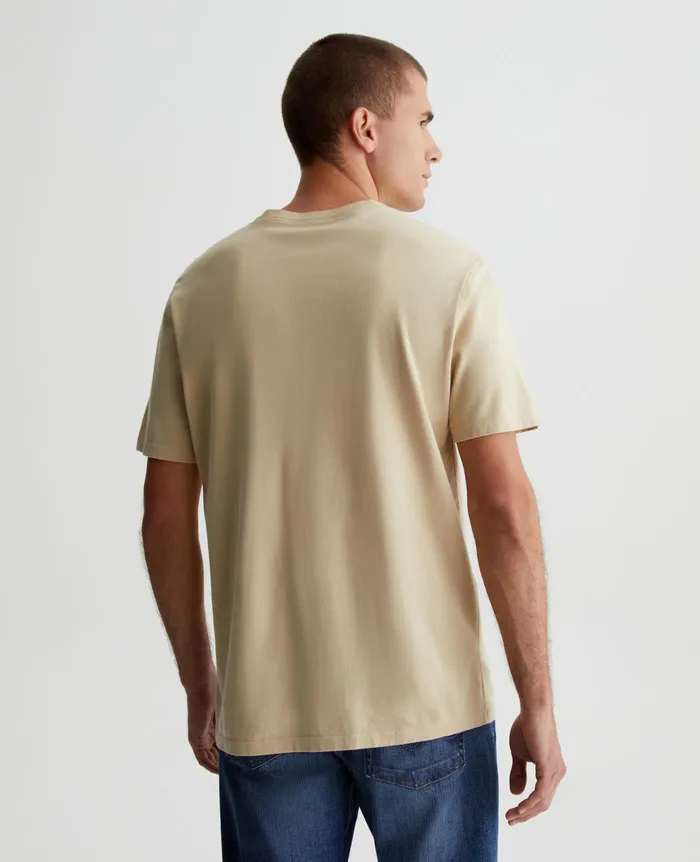 AG Jeans Tees Men Bryce Crew WHEAT FIELDS AG Jeans Tees Men Bryce Crew WHEAT FIELDS