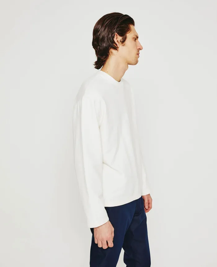 AG Jeans Tees Men Liam Crew IVORY DUST AG Jeans Tees Men Liam Crew IVORY DUST