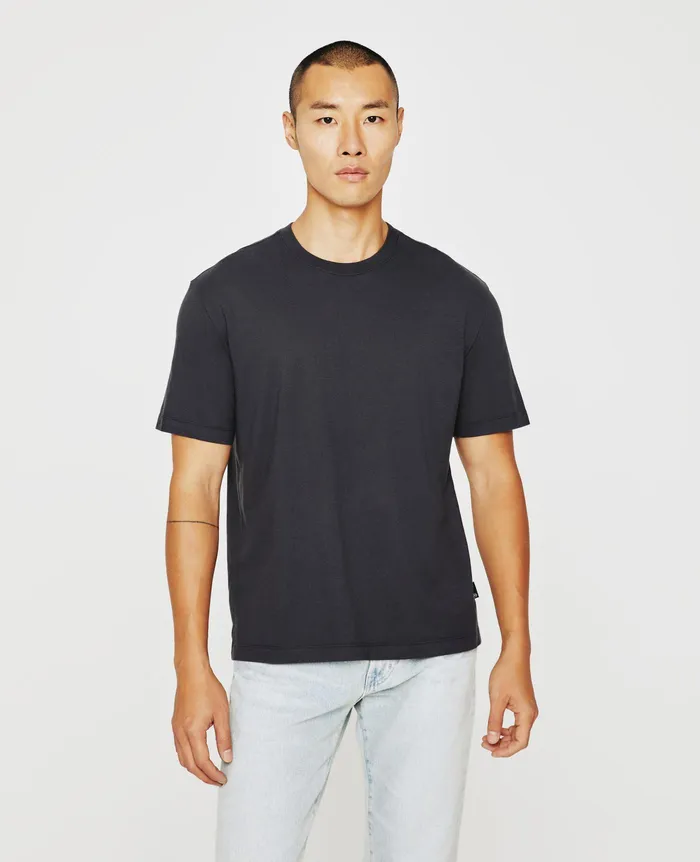 AG Jeans Tees Men Wesley Crew INK STONE
