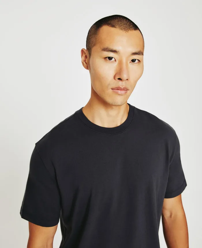 AG Jeans Tees Men Wesley Crew INK STONE AG Jeans Tees Men Wesley Crew INK STONE