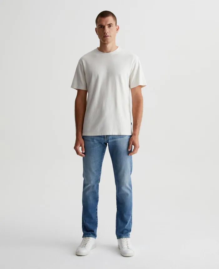 AG Jeans Tees Men Wesley Crew IVORY DUST AG Jeans Tees Men Wesley Crew IVORY DUST