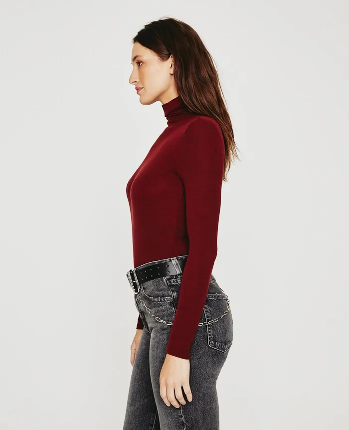 AG Jeans Tops and Shirts Women Chels Turtleneck DARK SANGRIA AG Jeans Tops and Shirts Women Chels Turtleneck DARK SANGRIA