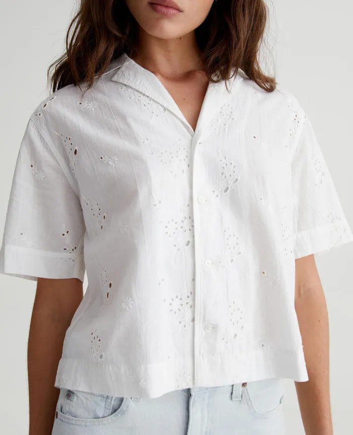 AG Jeans Tops and Shirts Women Koa TRUE WHITE