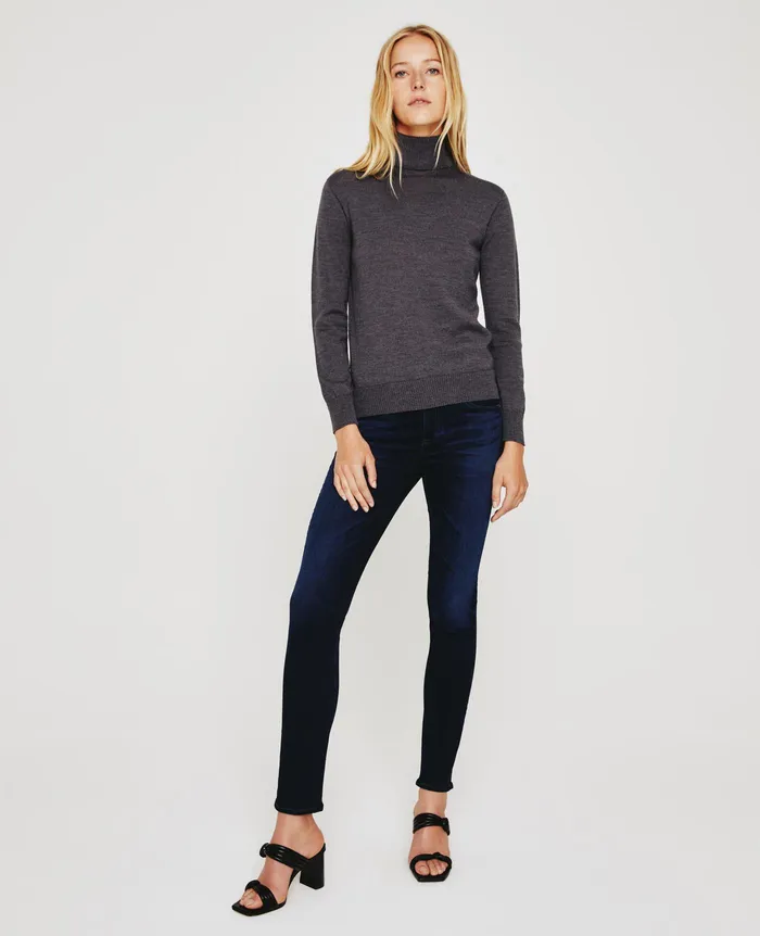 AG Jeans Tops and Shirts Women Zuri Turtleneck HEATHER CHARCOAL