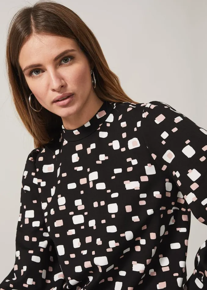 Agnes Tunic Dress Black Women Phase Eight Dresses