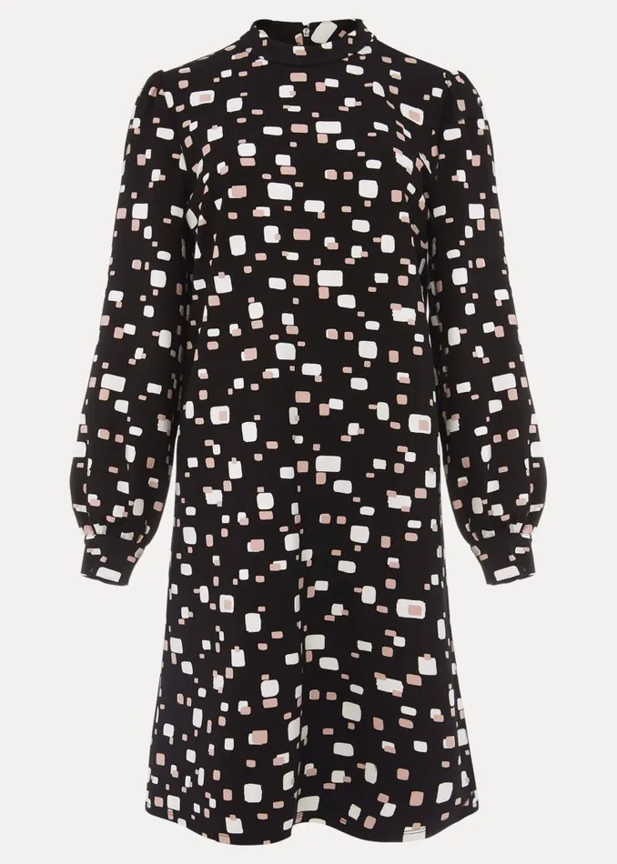 Agnes Tunic Dress Black Women Phase Eight Dresses