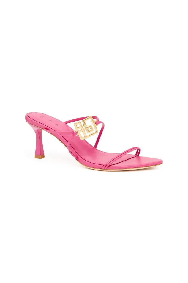 Aje Acacia Strappy Mule Brilliant Pink Women Shoes