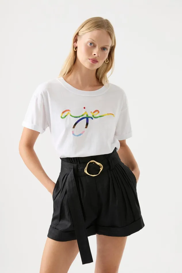 Aje Aje X Aje Athletica Pride Tee White Women Tees