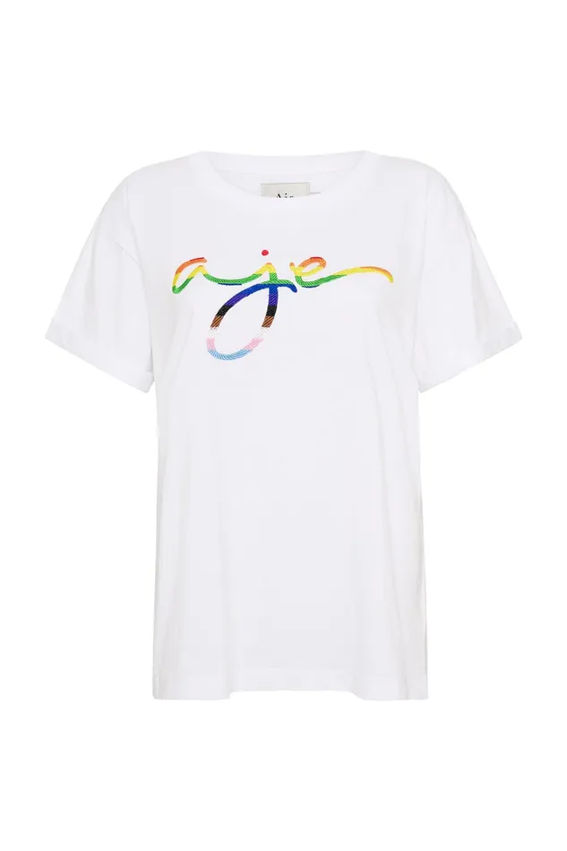 Aje Aje X Aje Athletica Pride Tee White Women Tees