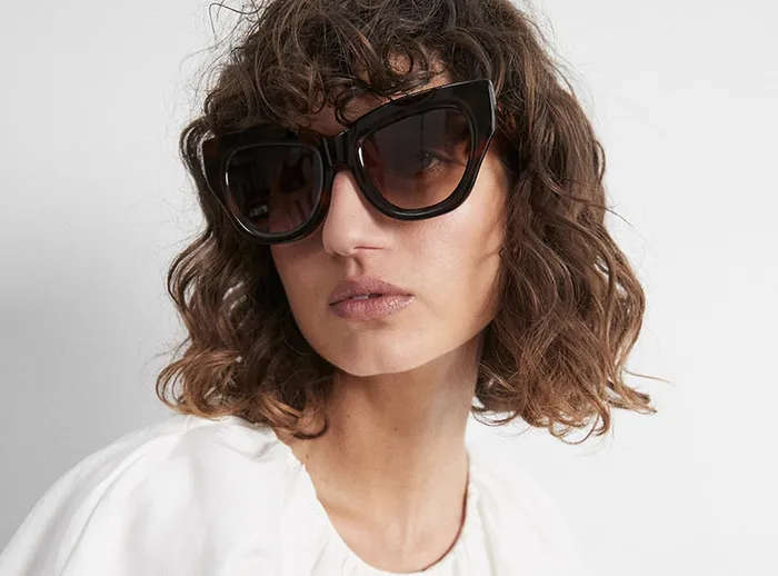 Aje Aje X Local Supply The Catfarer Sunglasses Tortbrown Gradient Women Sunglasses