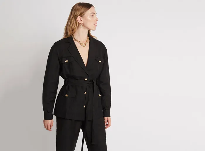 Aje Apres Jacket Black Women Blazers Jackets and Coats