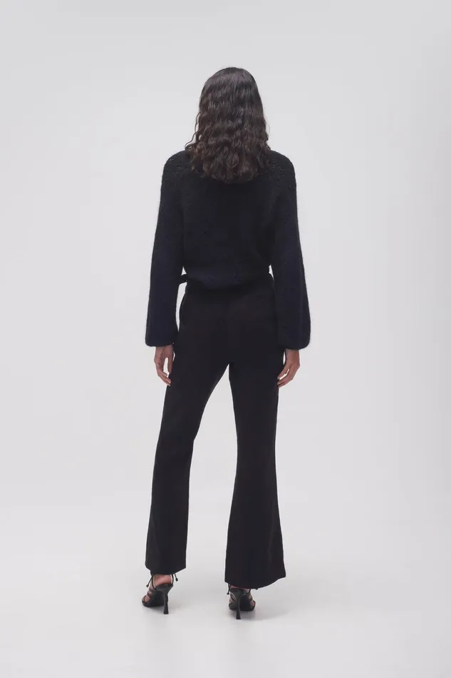 Aje Elements Flared Pant Black Women Pants