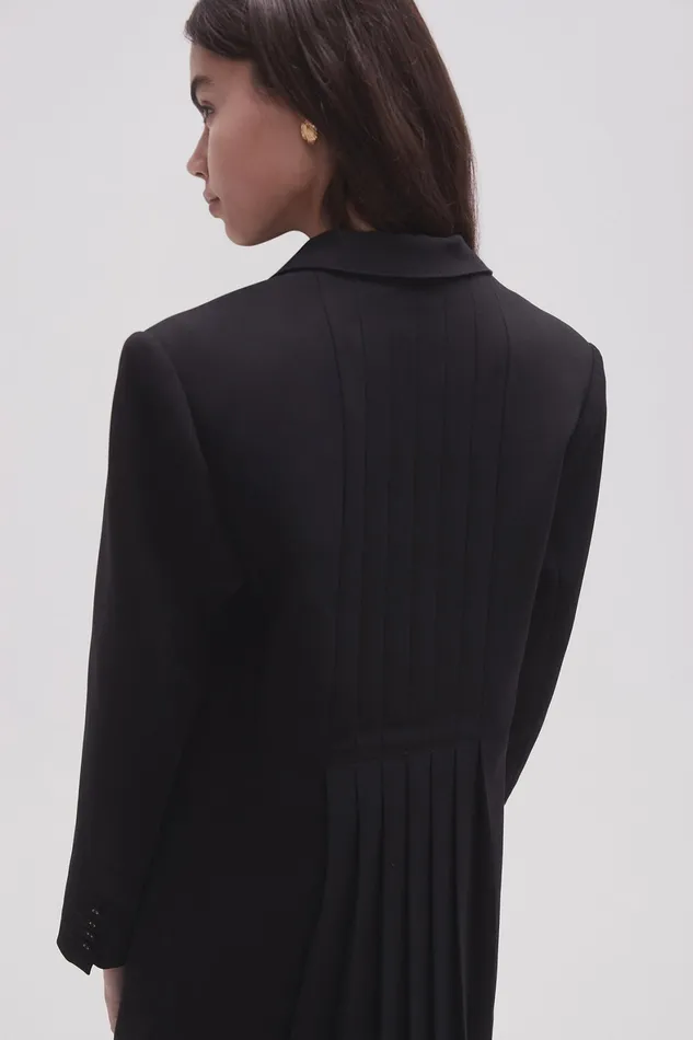 Aje Imperial Boyfriend Blazer Black Women Blazers Jackets and Coats